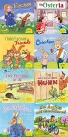 Renus Berbig, Sabine von der Decken, diverse, Ren Eckstein, Reno Eckstein, Vivi Eisold... - Pixi Bücher - 250: Pixi-8er-Set 250: Osterbesuch bei Pixi (8x1 Exemplar), 8 Teile