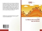 Jean Milon - La Mesure de la Qualité des territoires