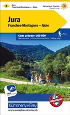 Hallwag Kümmerly+Frey AG, Hallwa Kümmerly+Frey AG, Hallwag Kümmerly+Frey AG - Jura, Franches Montagnes, Ajoie 1:60 000
