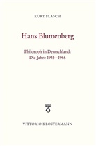 Kurt Flasch - Hans Blumenberg