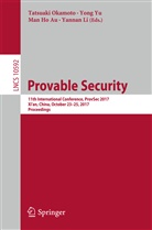 Man Ho Au, Man Ho Au et al, Yannan Li, Tatsuaki Okamoto, Yon Yu, Yong Yu - Provable Security