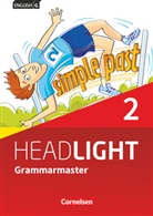 English G Headlight, Allgemeine Ausgabe - 2: English G Headlight - Allgemeine Ausgabe - Band 2: 6. Schuljahr, Grammarmaster mit Lösungen