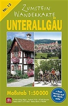 AVA-Verlag Allgäu GmbH, AVA-Verla Allgäu GmbH, AVA-Verlag Allgäu GmbH - Zumstein Wanderkarte Unterallgäu