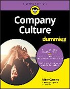 Dummies Press, M Ganino, Mike Ganino, Mike Gannino, Dummies Press - Company Culture for Dummies
