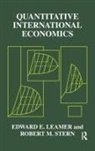 Charles Derber, Edward E. Leamer, Edward E. (University of California Los An Leamer, Edward E. (University of California Los Angeles Leamer, Edward E. Stern Leamer, Leamer Edward E.... - Quantitative International Economics