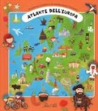 Katerina Hikadová, Zdenek Miler, Tomas Tuma - Atlante dell'Europa. Esploriamo l'Europa su sei grandi mappe pieghevoli