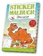 Stickermalbuch Dinosaurier