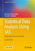 Kenneth Koehler, Kenneth J Koehler, Kenneth J. Koehler, Mervyn Marasinghe, Mervyn G Marasinghe, Mervyn G. Marasinghe - Statistical Data Analysis Using SAS