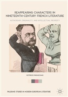 Sotirios Paraschas - Reappearing Characters in Nineteenth-Century French Literature