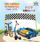 Kidkiddos Books, Inna Nusinsky, S. A. Publishing - The Wheels - The Friendship Race (English Japanese Book for Kids)