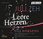 Juli Zeh, Alexander Beyer, Rainer Bock, Jule Böwe, Bettina Hoppe, Lisa Hrdina - Leere Herzen, 2 Audio-CDs (Audio book)