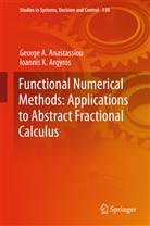 George Anastassiou, George A Anastassiou, George A. Anastassiou, Ioannis K Argyros, Ioannis K. Argyros - Functional Numerical Methods: Applications to Abstract Fractional Calculus