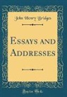 John Henry Bridges - Essays and Addresses (Classic Reprint)