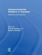 Carl W. (University of North Carolina Stenberg, David K. Hamilton, David K. (Texas Tech University Hamilton, Hamilton David K., Carl W. Stenberg, Carl W. (University of North Carolina Stenberg... - Intergovernmental Relations in Transition