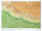 Mario Engelhardt, André Markgraf, Andrè Markgraf, Georelief Dresden - Nepal 1:1.150.000, Groß, Reliefkarte