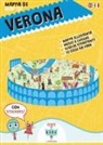 Sara Dania, Donata Piva - Mappa di Verona illustrata. Con adesivi