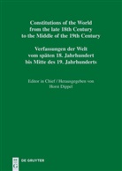 Horst Dippel - Constitutions of the World from the late 18th Century to the Middle of the 19th Century. The Americas. Constitutional Documents of the United States of America 1776-1860 - Vol. 1. Part VIII: Addenda et Corrigenda