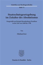 Ekkehard Jost - Staatsschutzgesetzgebung im Zeitalter des Absolutismus,