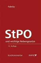 Ernst E Fabrizy, Ernst E. Fabrizy - Strafprozessordnung - StPO