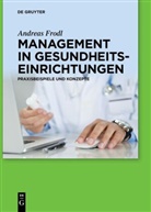Andreas Frodl, Andreas (Dr.) Frodl - Management in Gesundheitseinrichtungen
