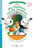 Aesop, Äsop, Andrea Rivola - Die Stadtmaus und die Landmaus, m. Multi-ROM mit Video