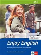 Corinn Dzuilka-Heywood, Corinne Dzuilka-Heywood, Naomi Styles - Let's Enjoy English - A1.1: Student's Book + MP3-CD + DVD