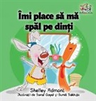 Shelley Admont, Kidkiddos Books, S. A. Publishing - I Love to Brush My Teeth (Romanian children's book)