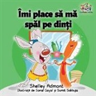 Shelley Admont, Kidkiddos Books, S. A. Publishing - I Love to Brush My Teeth (Romanian children's book)