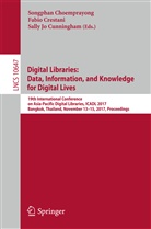 Songphan Choemprayong, Fabi Crestani, Fabio Crestani, Sally Jo Cunningham, Sally Jo Cunningham - Digital Libraries: Data, Information, and Knowledge for Digital Lives