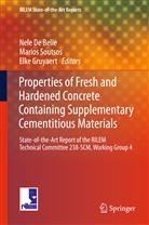 Nele De Belie, Elke Gruyaert, Mario Soutsos, Marios Soutsos - Properties of Fresh and Hardened Concrete Containing Supplementary Cementitious Materials