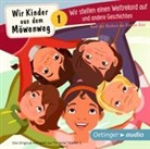 Kirsten Boie, Chloe Lee Constantin, Lotta Doll, Kerstin Draeger, Marion Elskis, Florian Leroy - Wir Kinder aus dem Möwenweg 1. Wir stellen einen Weltrekord auf und andere Geschichten, 1 Audio-CD (Audiolibro)