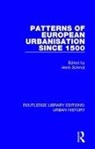 Henk Schmal, Henk Schmal - Patterns of European Urbanisation Since 1500