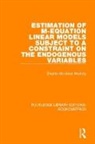 Charles Stockton Roehrig - Estimation of M Equation Linear Models Subject to a Constraint on