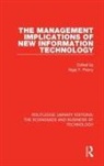 Nigel F. Piercy, Nigel F Piercy, Nigel F. Piercy, Nigel F. (Consultant and management writer Piercy, Piercy Nigel F. - Management Implications of New Information Technology