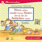 Christiane Hansen, Kay Poppe, Sabine Praml, Dagmar Dreke, Christiane Hansen - Wenn sieben müde kleine Hasen abends in ihr Bettchen rasen und andere Geschichten, 1 Audio-CD (Audio book)