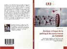 Kolawolé Aguiar - Analyse critique de la politique de concurrence de l'UEMOA