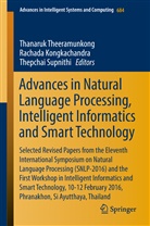 Rachad Kongkachandra, Rachada Kongkachandra, Thepchai Supnithi, Thanaruk Theeramunkong - Advances in Natural Language Processing, Intelligent Informatics and Smart Technology