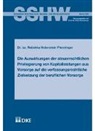 Rebekka Holenstein-Pfenninger - Die Auswirkungen der steuerrechtlichen Privilegierung von Kapitalleistungen aus Vorsorge auf die verfassungsrechtliche Zielsetzung der beruflichen Vorsorge