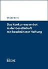 Olivier Blanc - Das Konkurrenzverbot in der Gesellschaft mit beschränkter Haftung