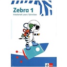 Zebra, Ausgabe ab 2017: 1. Schuljahr, Buchstabenheft und Arbeitsheft Lesen/Schreiben, 2 Bde.
