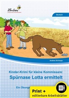 Andrea Schnepp - Kinder-Krimi für kleine Kommissare:, m. 1 CD-ROM