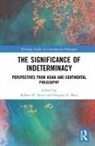 Robert H. (University of North Georgia Scott, Robert H. Moss Scott, Gregory S. Moss, Gregory S. (The Chinese University of Hong Kong) Moss, Moss Gregory S., Robert H. Scott... - Significance of Indeterminacy
