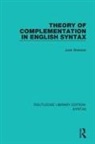 BRESNAN, Joan Bresnan, Joan (Stanford University California) Bresnan - Theory of Complementation in English Syntax