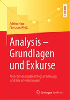 Adrian Hirn, Adrian (Prof. Dr. Hirn, Adrian (Prof. Dr.) Hirn, Christian Weiss, Christian (Prof. D Weiss - Analysis - Grundlagen und Exkurse