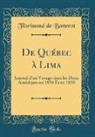 Florimond De Basterot - De Québec à Lima