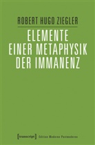 Robert Ziegler, Robert Hugo Ziegler - Elemente einer Metaphysik der Immanenz