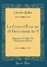 Charles Ballot - Le Coup d'État du 18 Fructidor An V