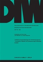 Herwi Birg, Herwig Birg, Ulrich Voigt - Leitdatenvorausschätzungen für Verkehrsprognosen -