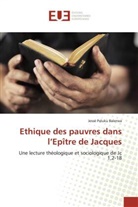 Jessé Paluku Balerwa - Ethique des pauvres dans l'Epître de Jacques