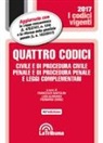 L. Alibrandi, F. Bartolini, P. Corso - Quattro codici. Civile e di procedura civile, penale e di procedura penale e leggi complementari